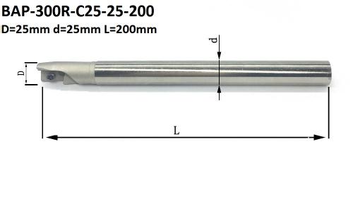 BAP-300R (D= 25mm, d=25mm)