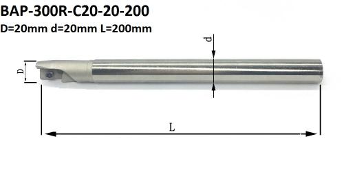 BAP-300R (D= 20mm, d=20mm)